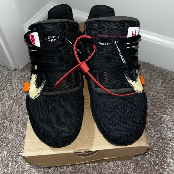 Used Nike x Off white presto size 7- Black - Picture 2 of 8